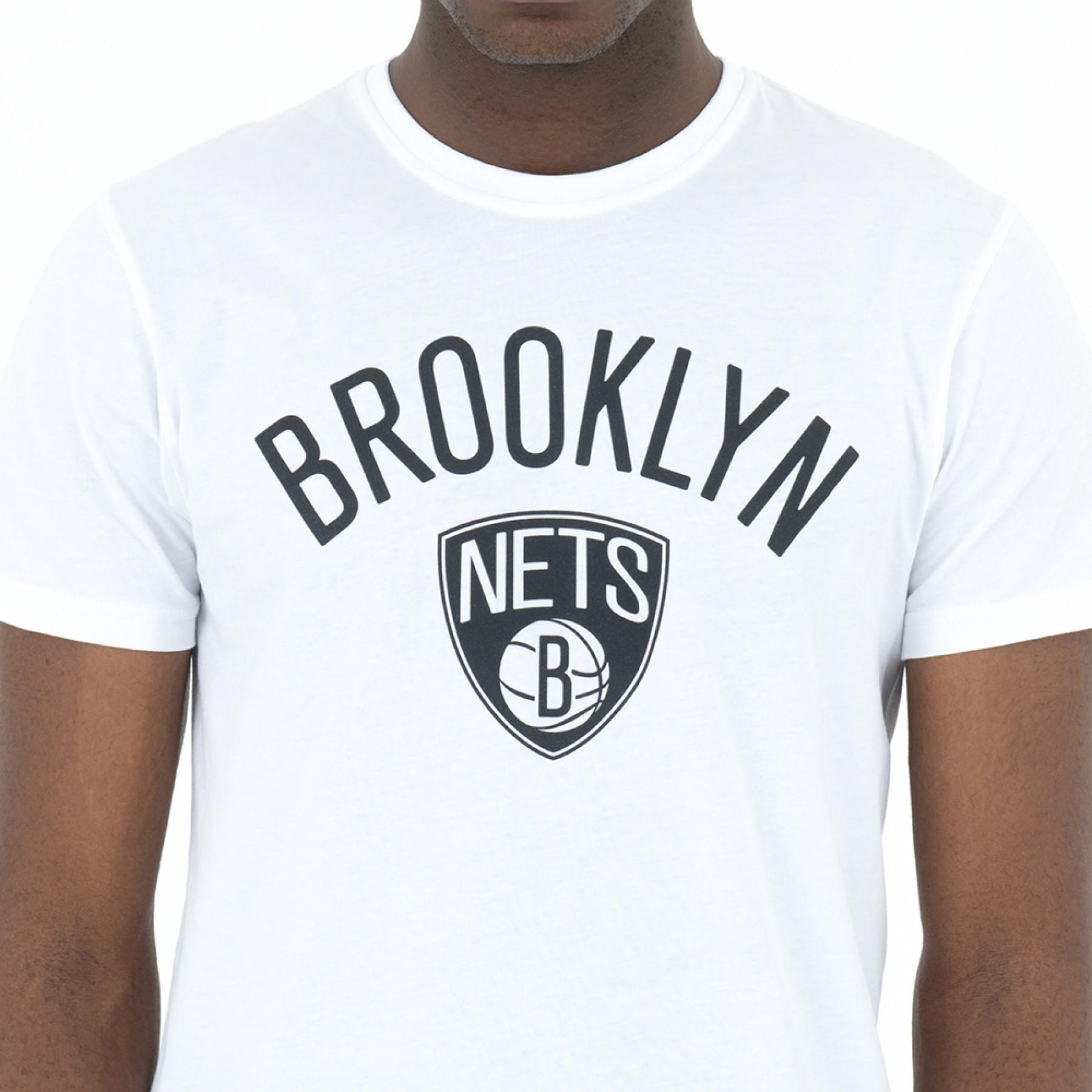 Biała koszulka Brooklyn Nets