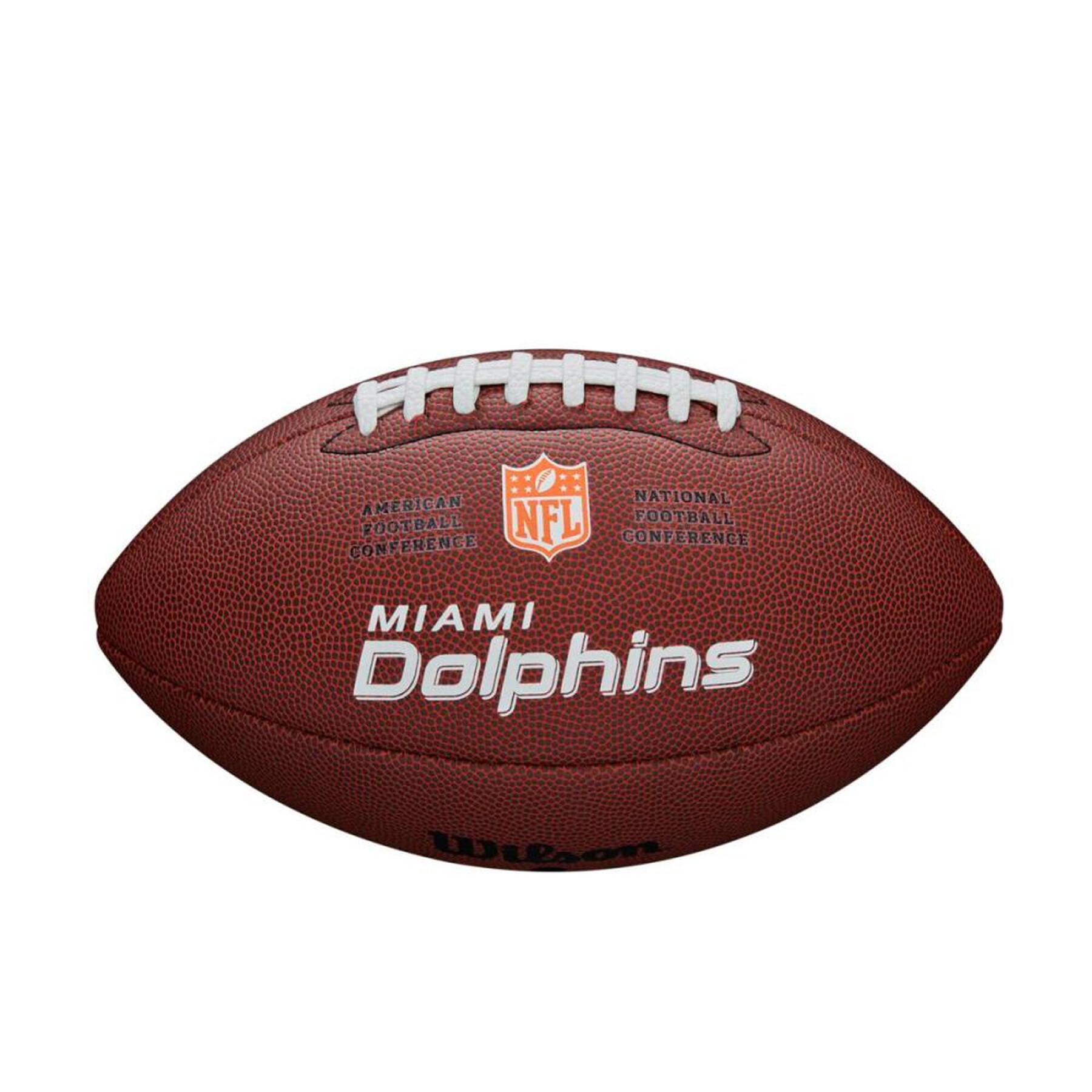 Piłka do futbolu amerykańskiego Wilson Dolphins NFL Licensed