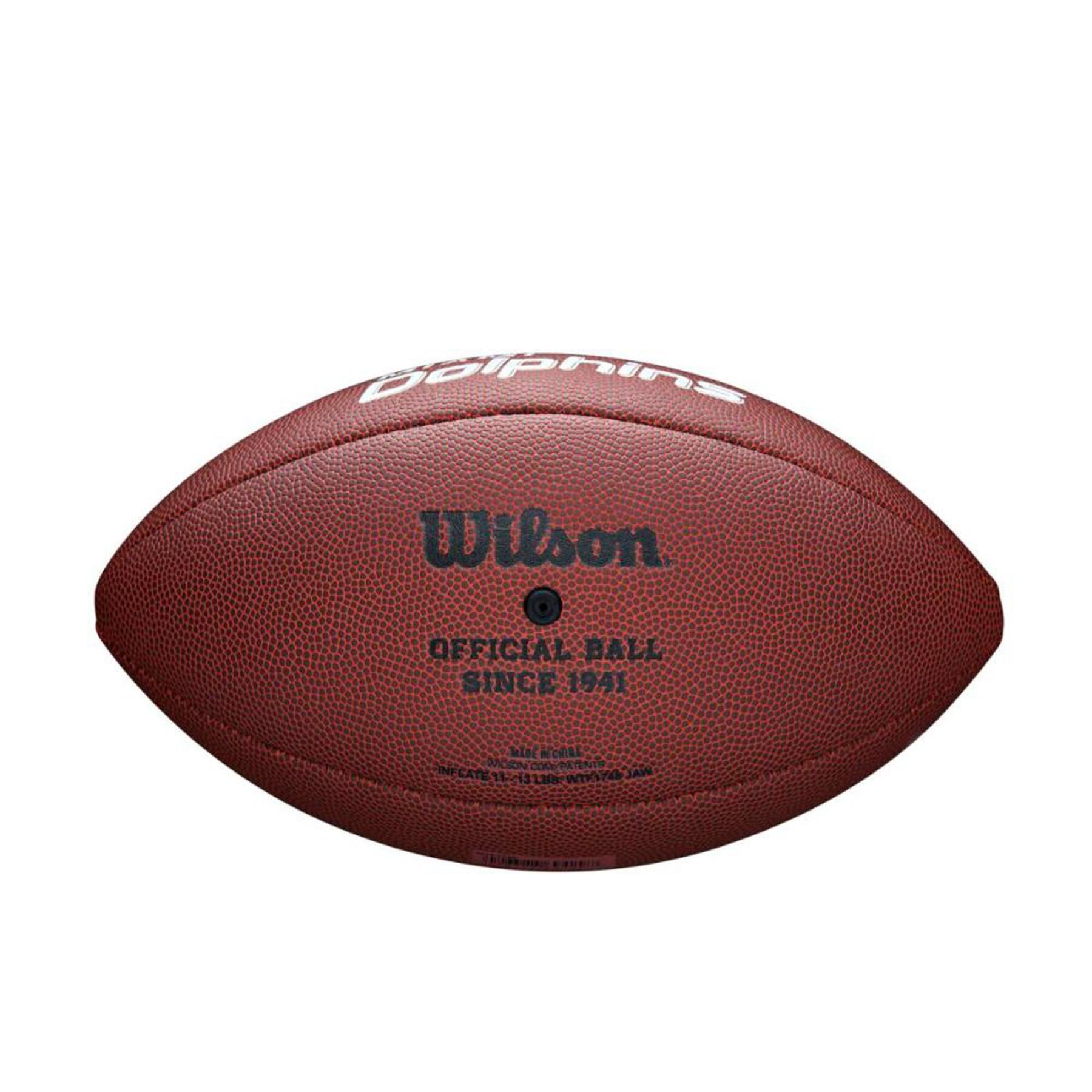 Piłka do futbolu amerykańskiego Wilson Dolphins NFL Licensed