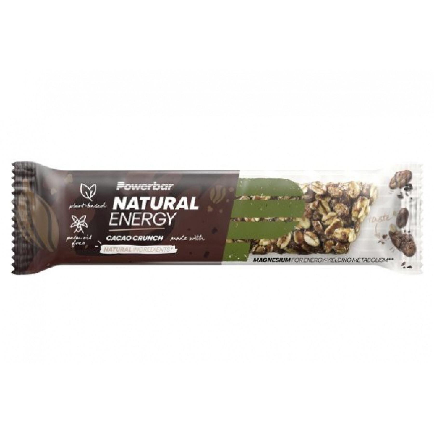 Partia 24 sztabek PowerBar Natural Energy Cereals - Cacao Crunch