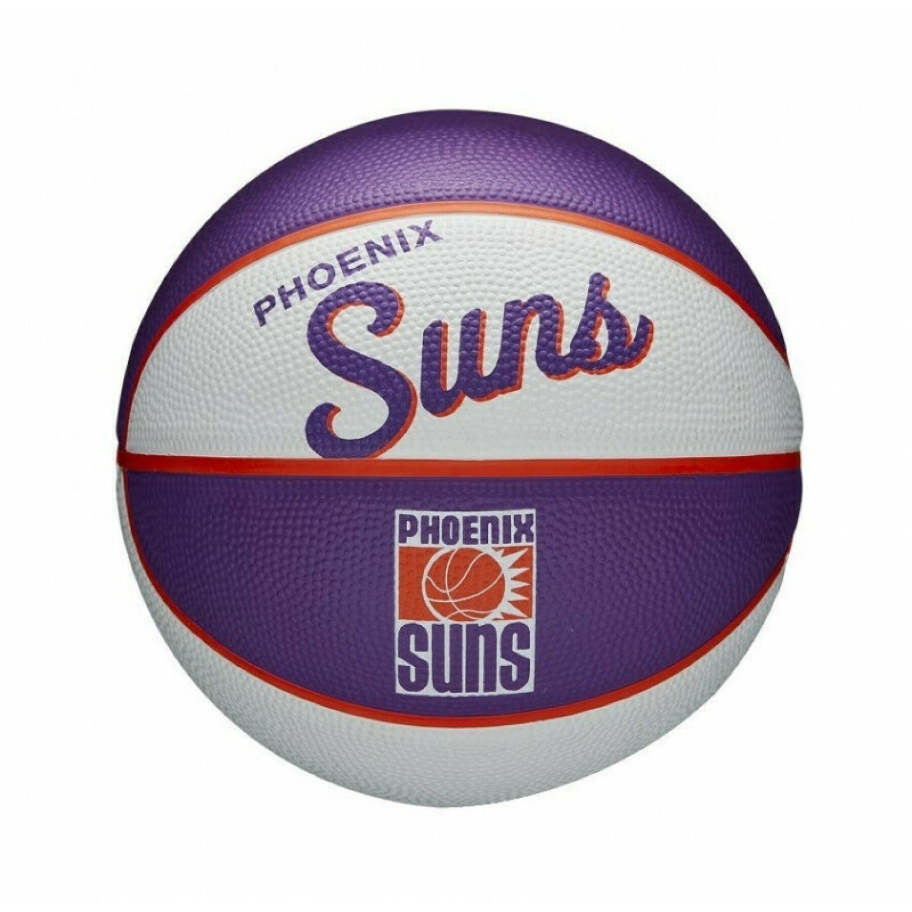 Mini nba retro piłka Phoenix Suns