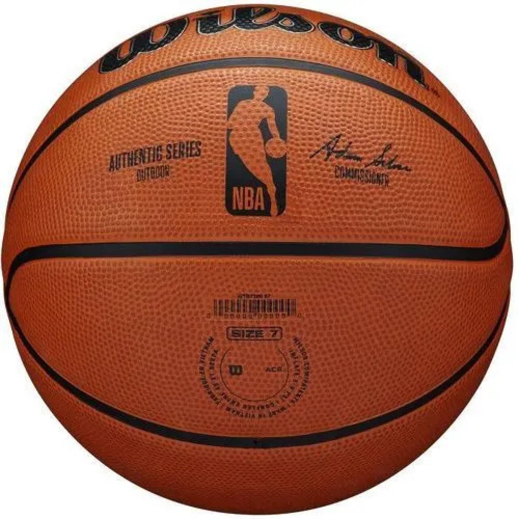 Piłka do koszykówki NBA Authentic Series Outdoor