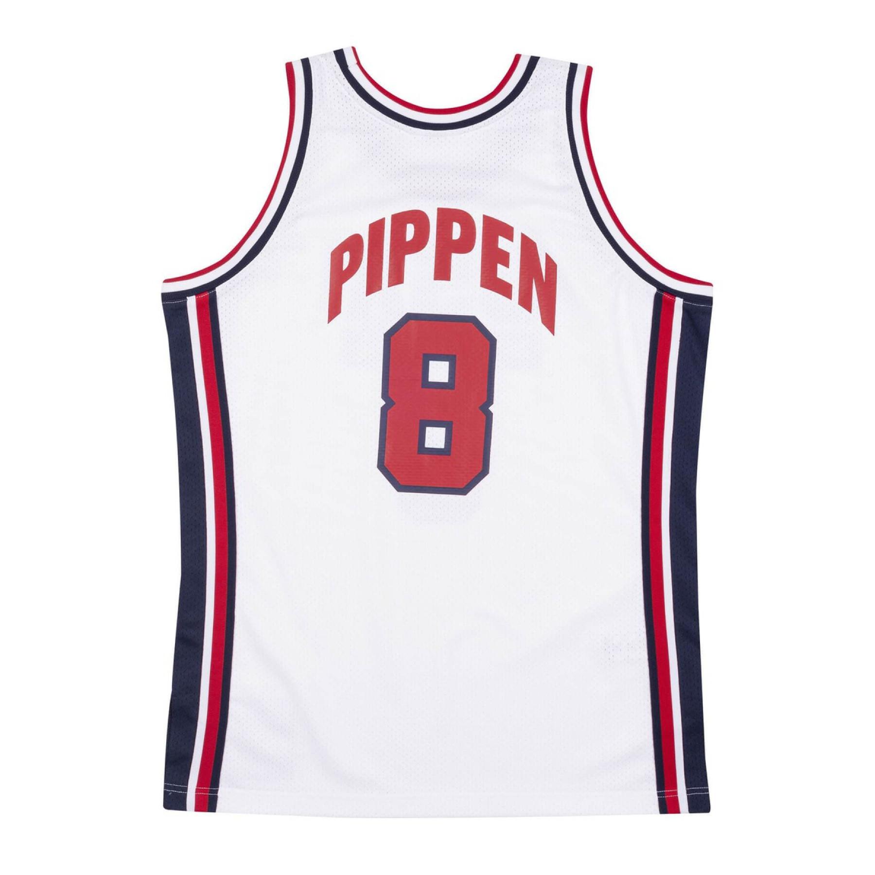 Autentyczna koszulka domowa zespołu USA Scottie Pippen 1992