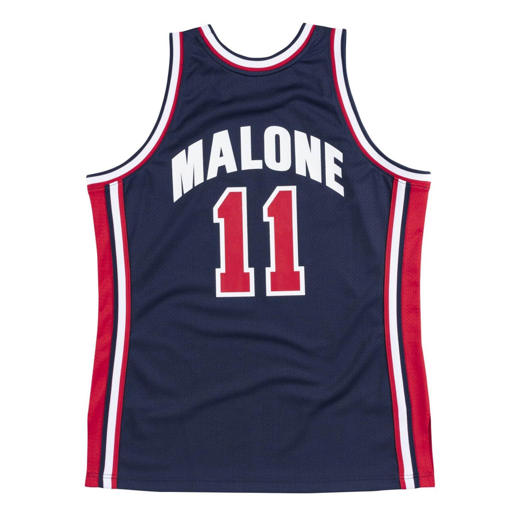 Autentyczna koszulka drużyny USA nba Karl Malone
