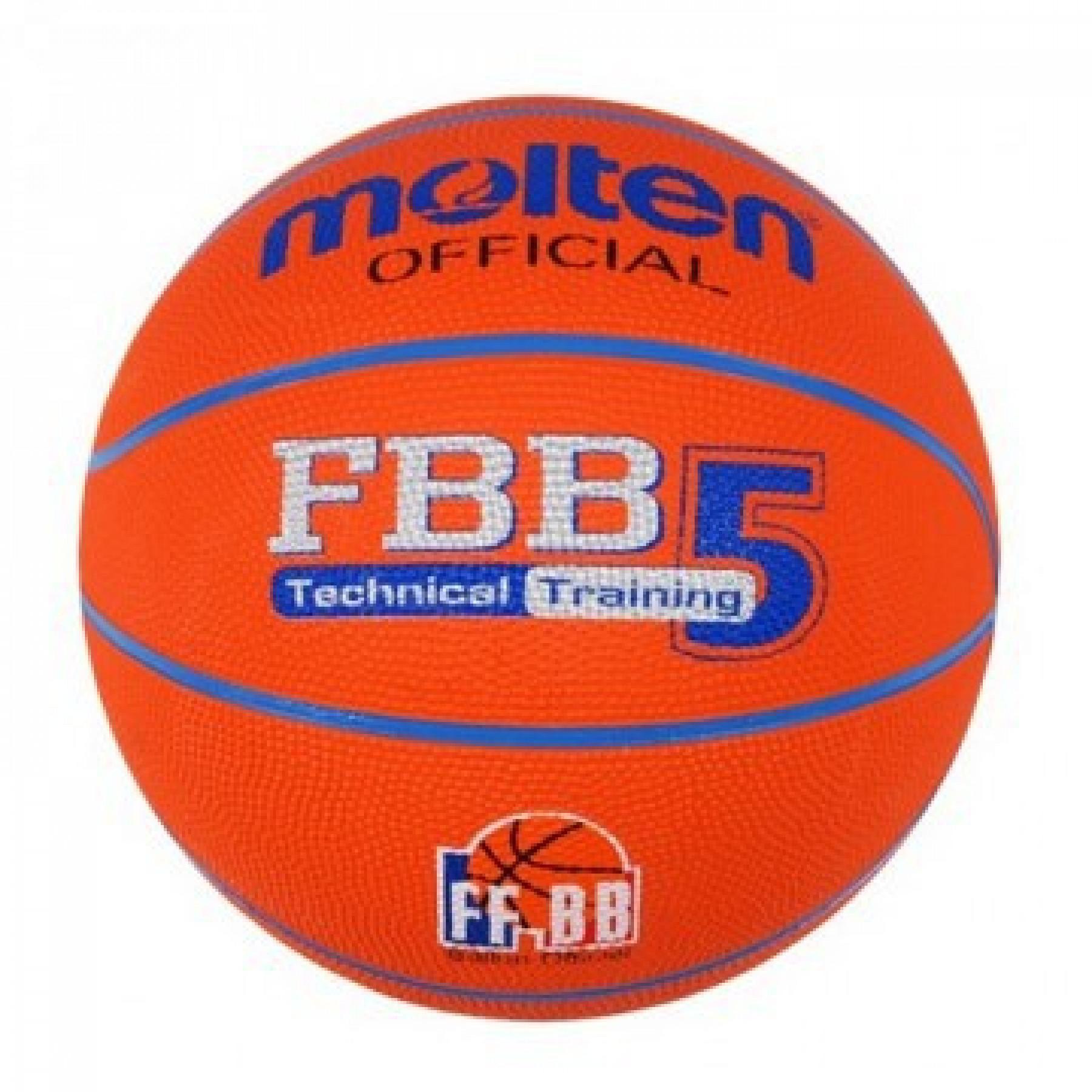 Piłka do koszykówki rekreacyjna Molten FBB Technical Training