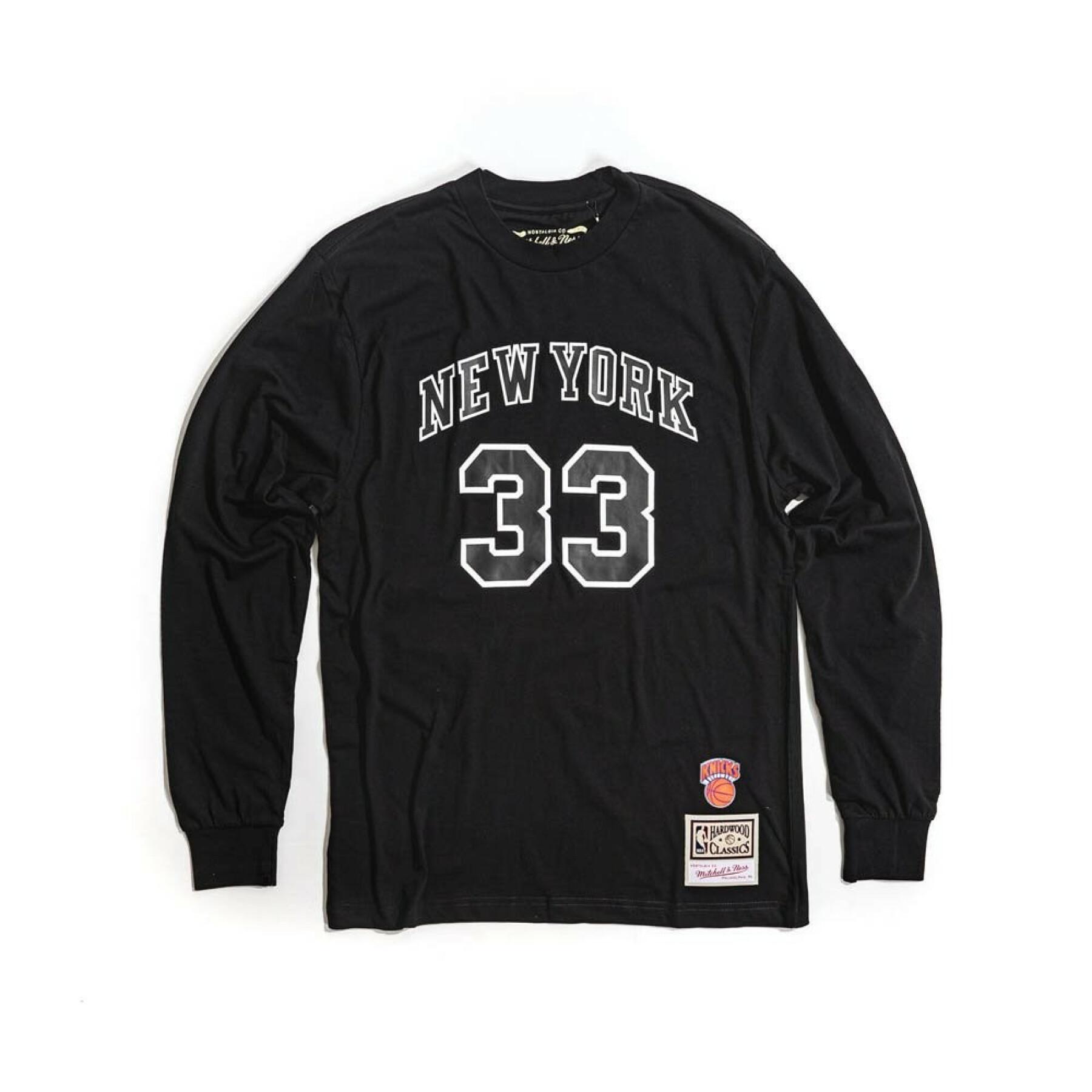 Koszulka New York Knicks number print ls