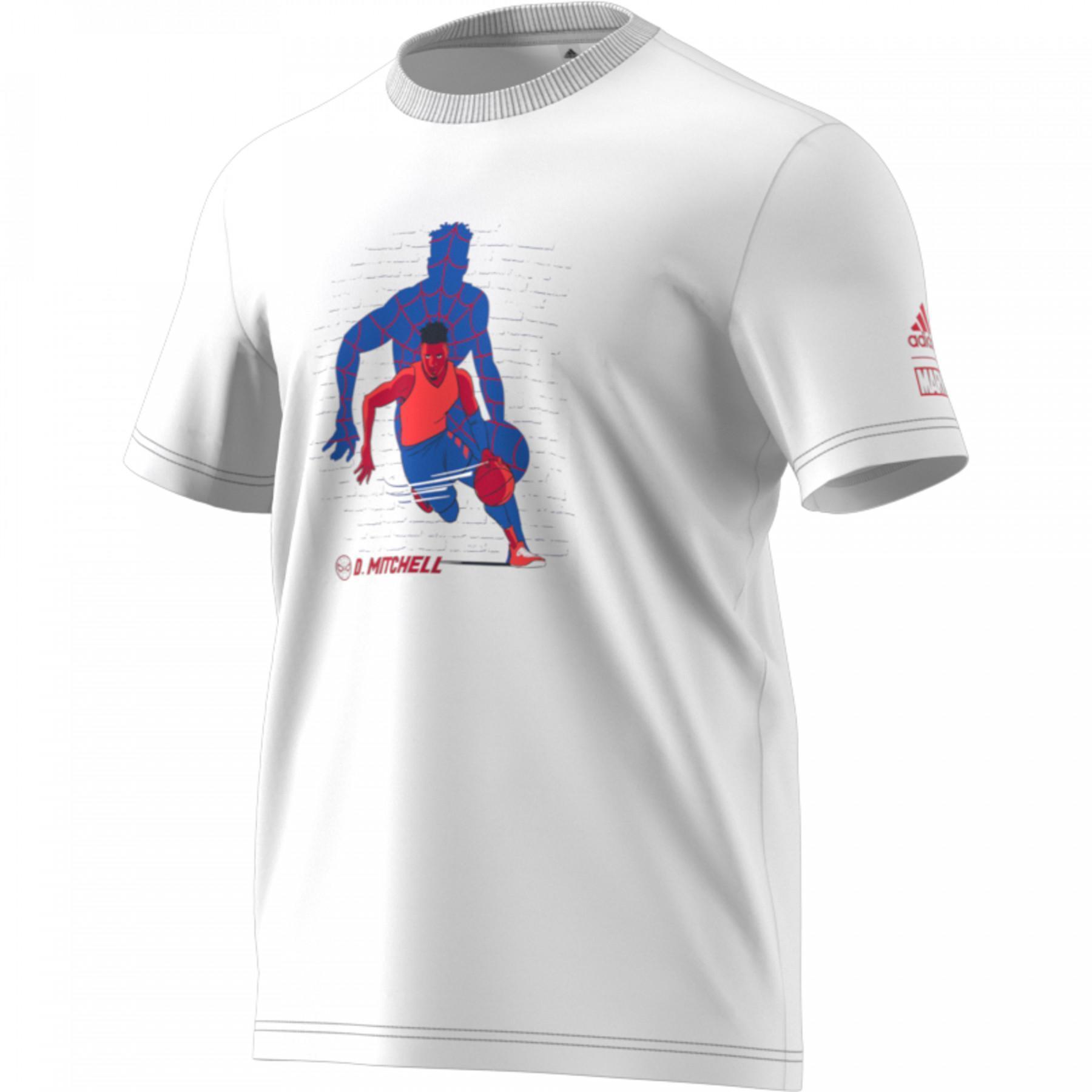 Koszulka adidas Marvel Donovan Mitchell Spider-Man