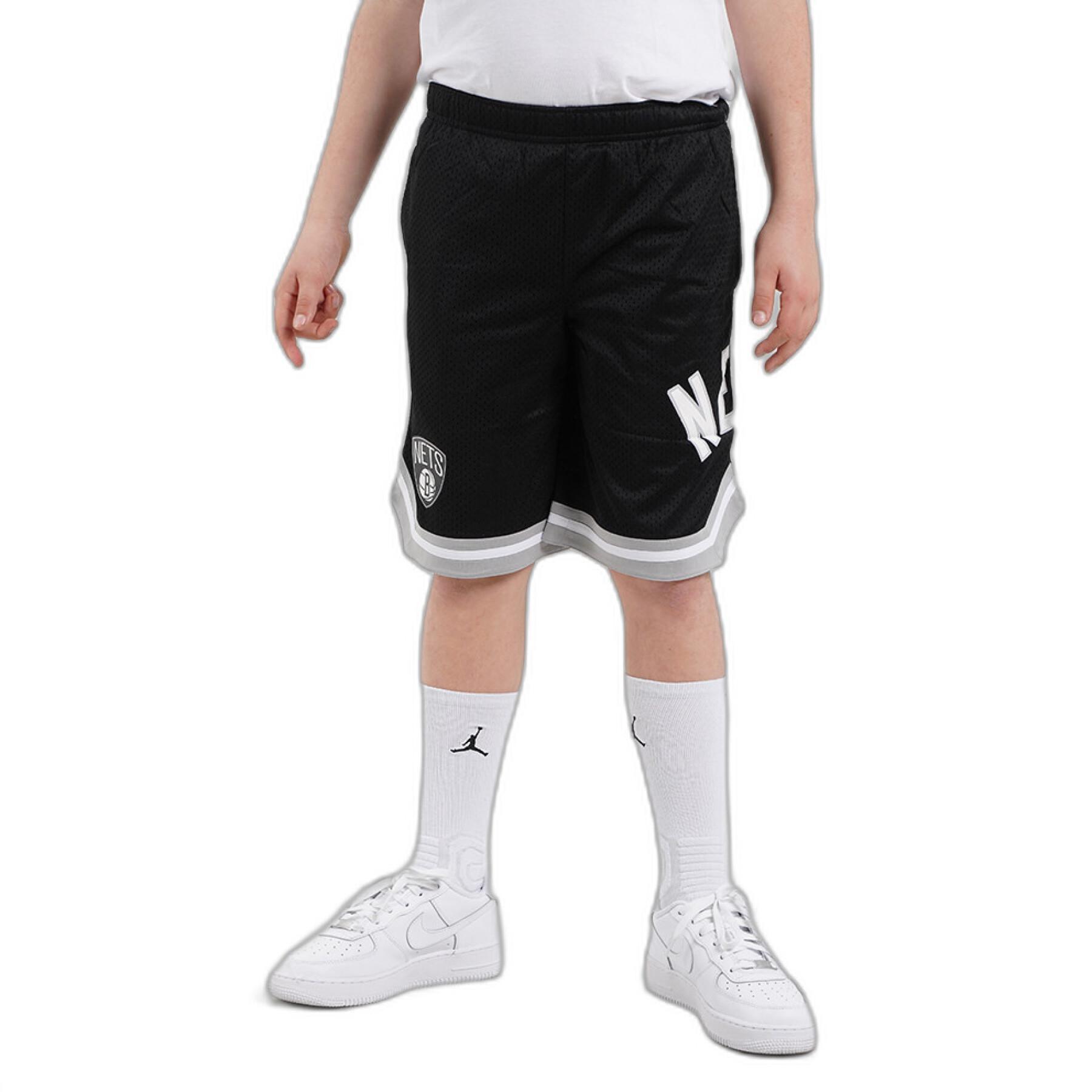 Spodenki dziecięce Brooklyn Nets Baller Mesh