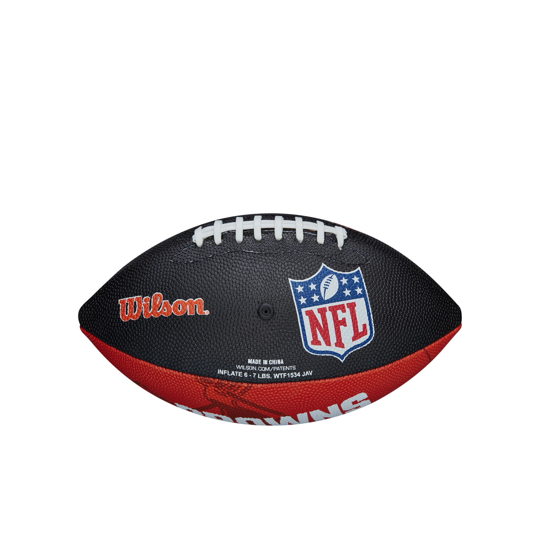 Bal dla dzieci Wilson Browns NFL Logo