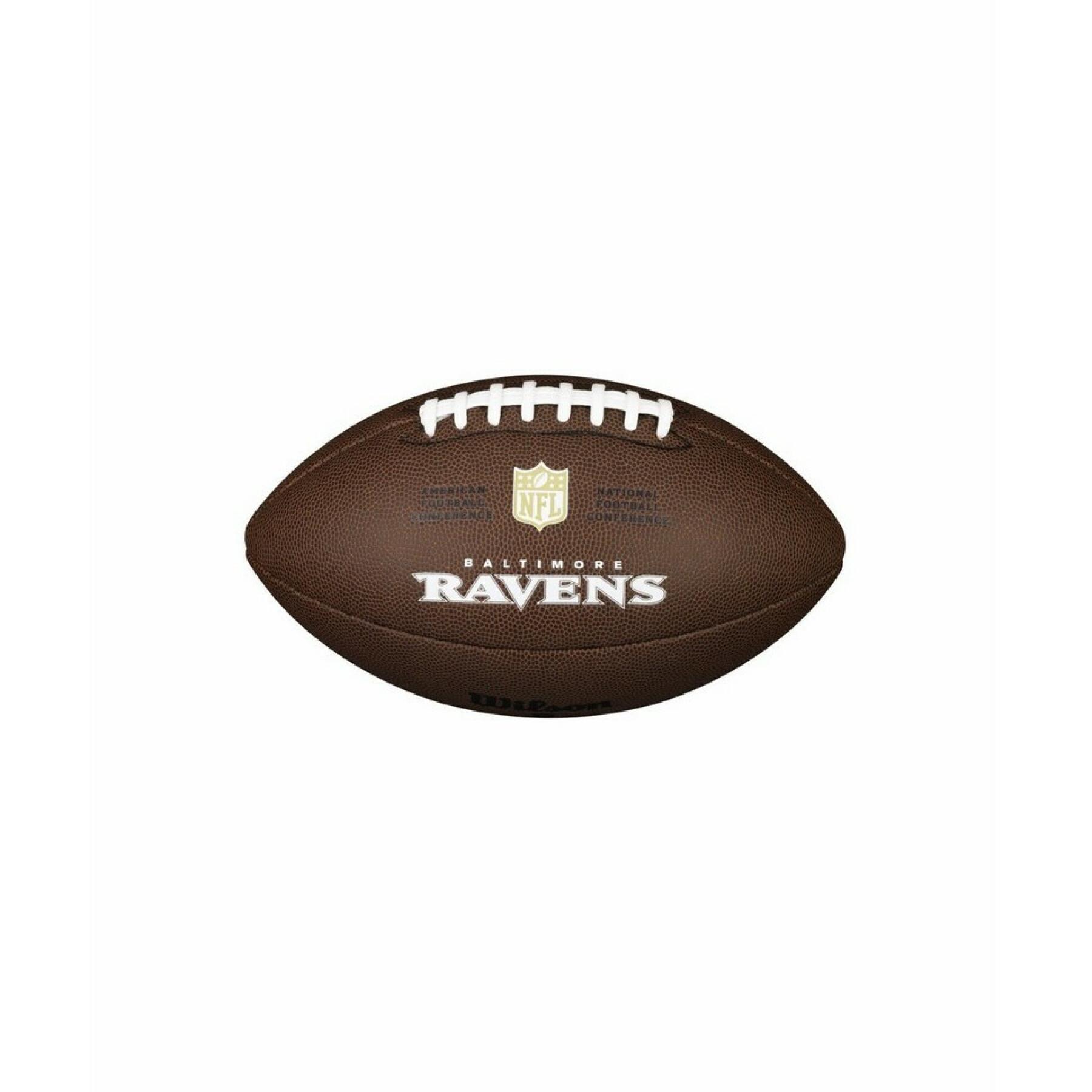 Piłka do futbolu amerykańskiego Wilson Ravens NFL Licensed
