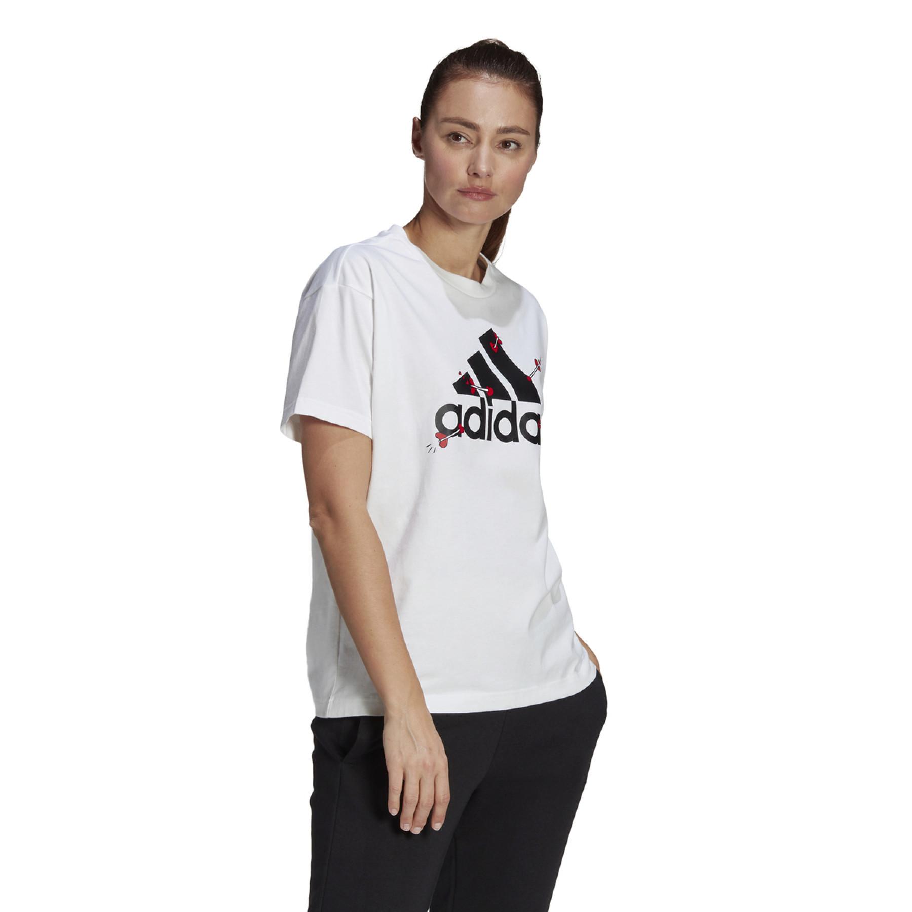 Koszulka damska adidas Valentine Graphic