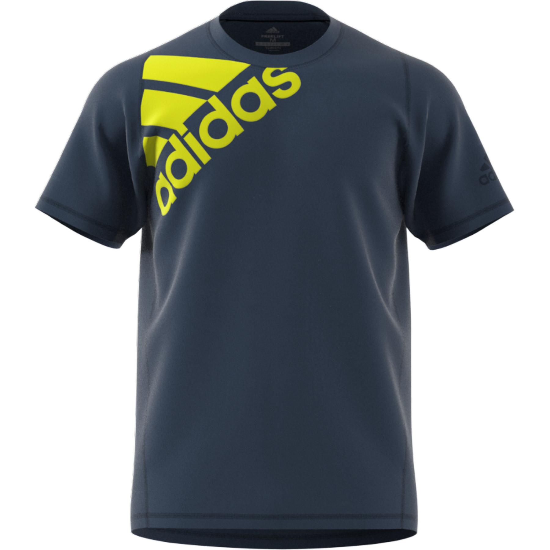 Koszulka adidas Freelift Badge of Sport Graphic