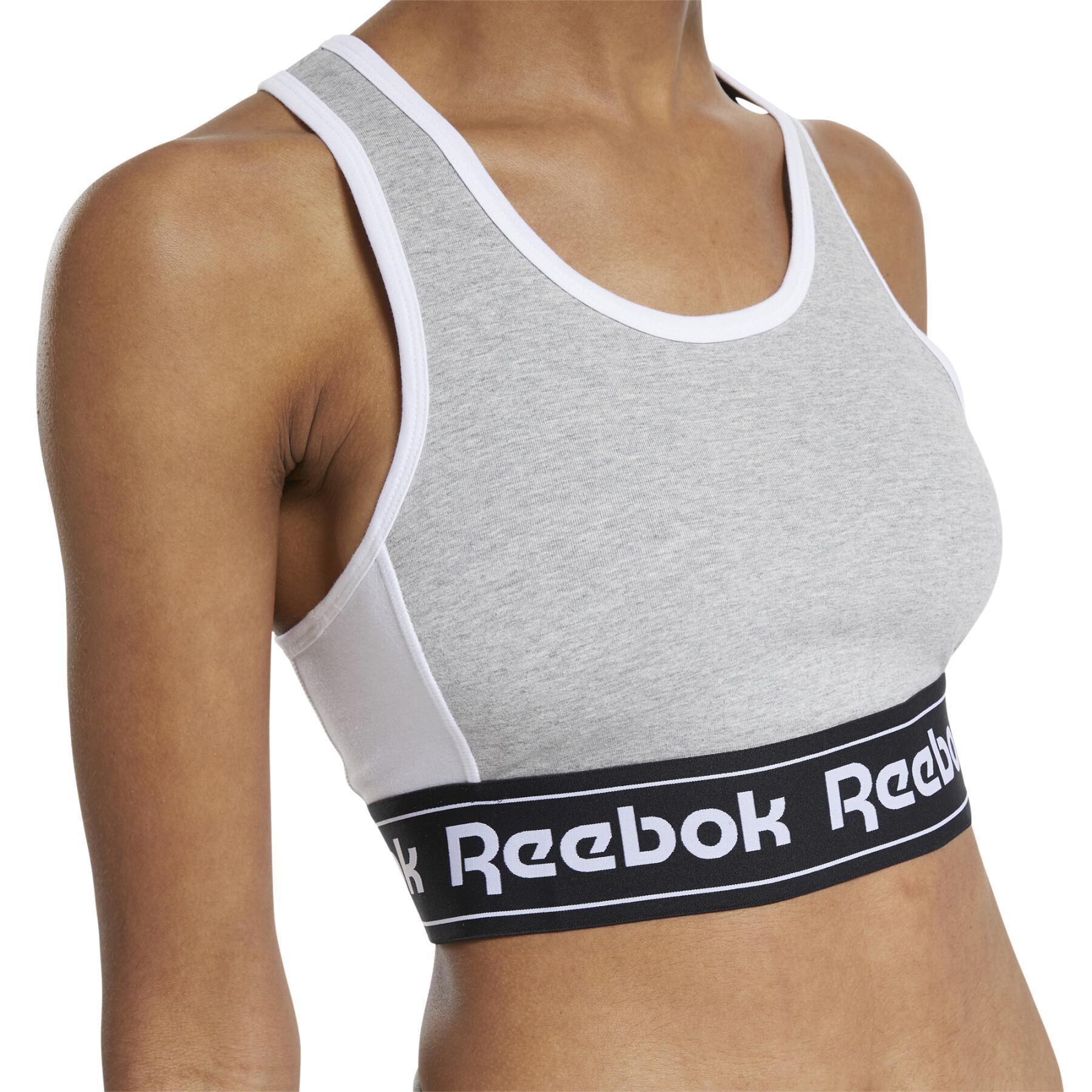 Biustonosz damski Reebok Training Essentials Linear Logo