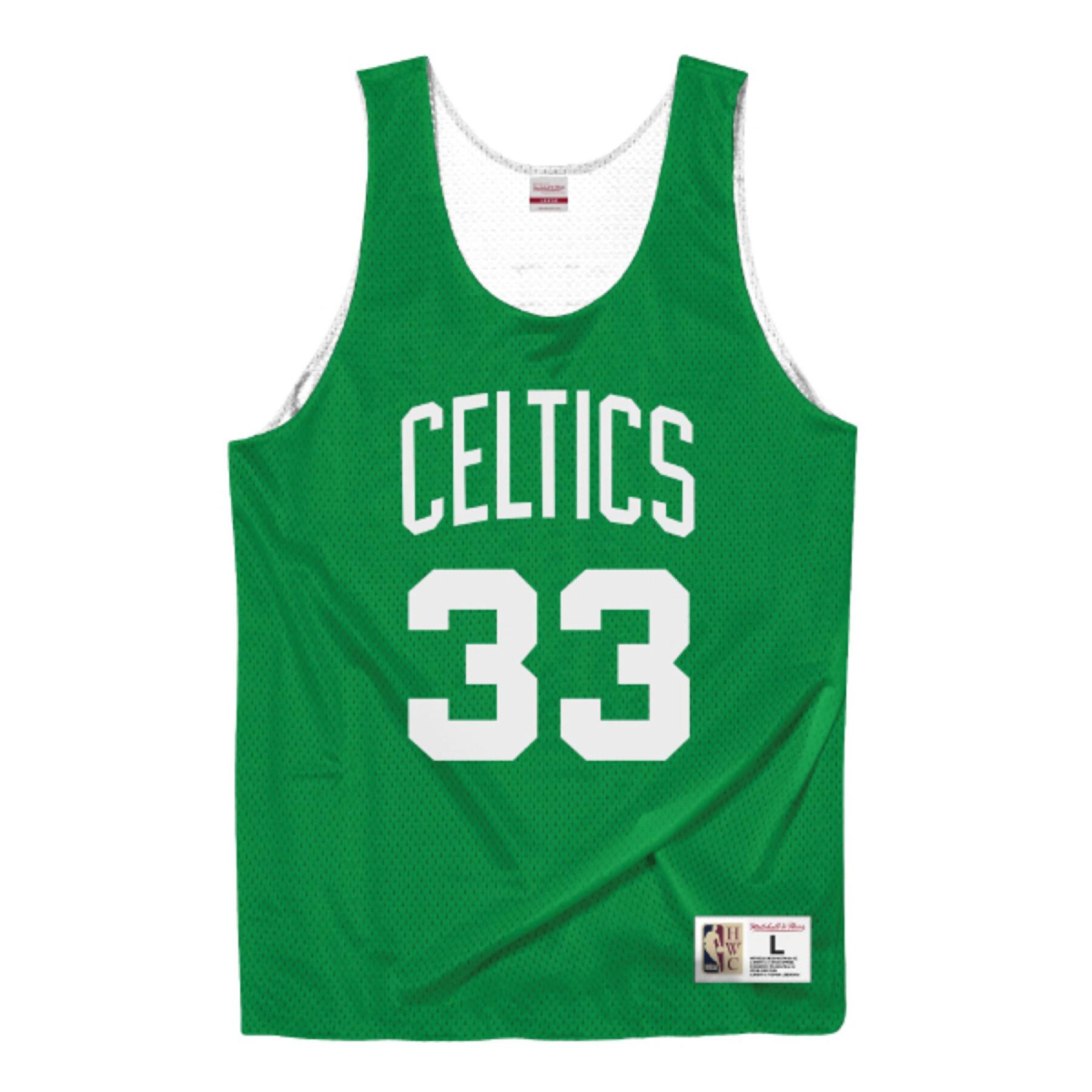 Odwracalny dżersej Boston Celtics Larry Bird