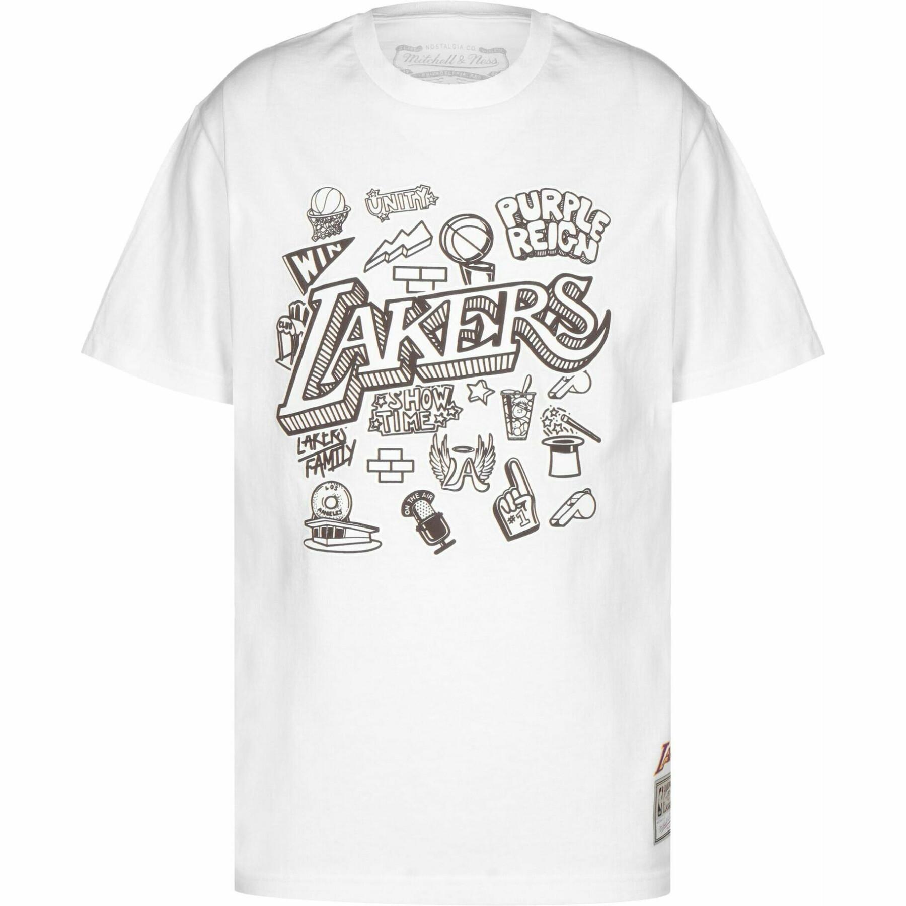 Koszulka Los Angeles Lakers Doodle