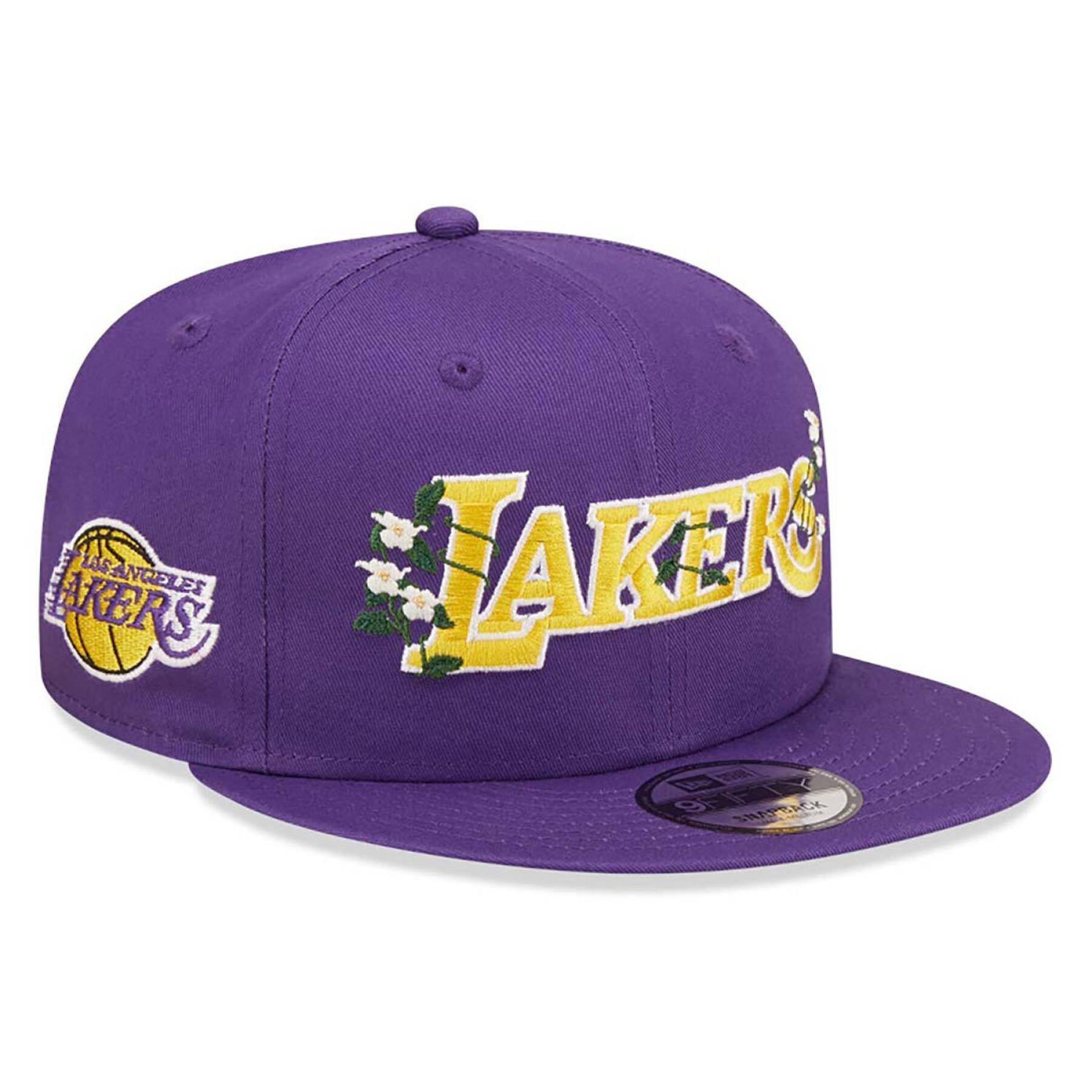 Czapka Los Angeles Lakers Flower Wordmark