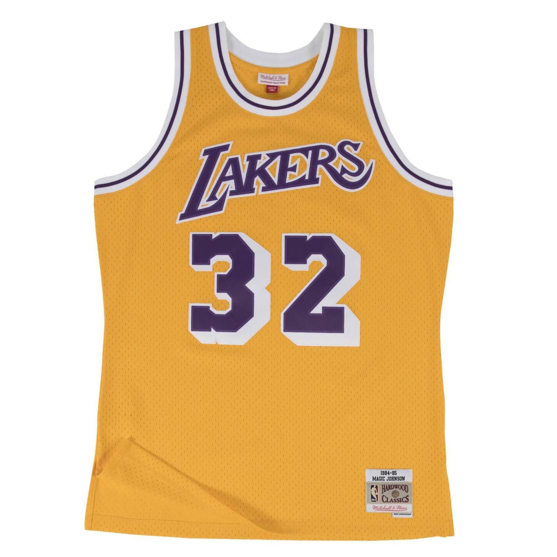 Magiczna koszulka johnson Los Angeles Lakers 1984-85