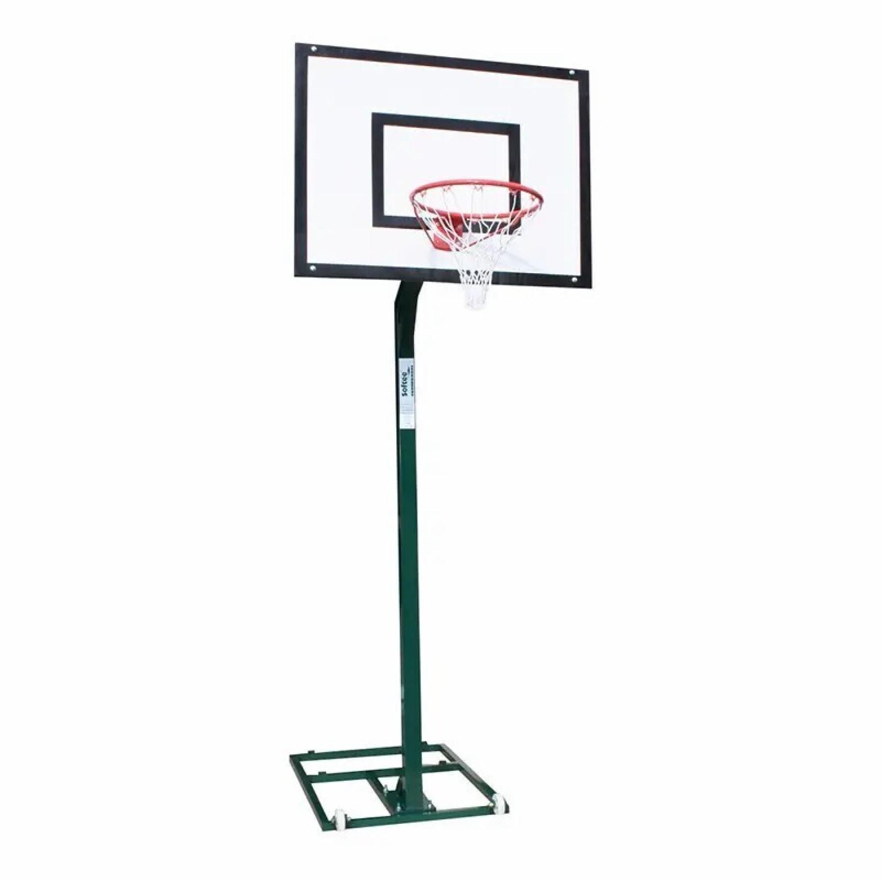 Zestaw 2 koszyków na kółkach bez obręczy lub przeciwwagi monotubularnych Softee Equipment