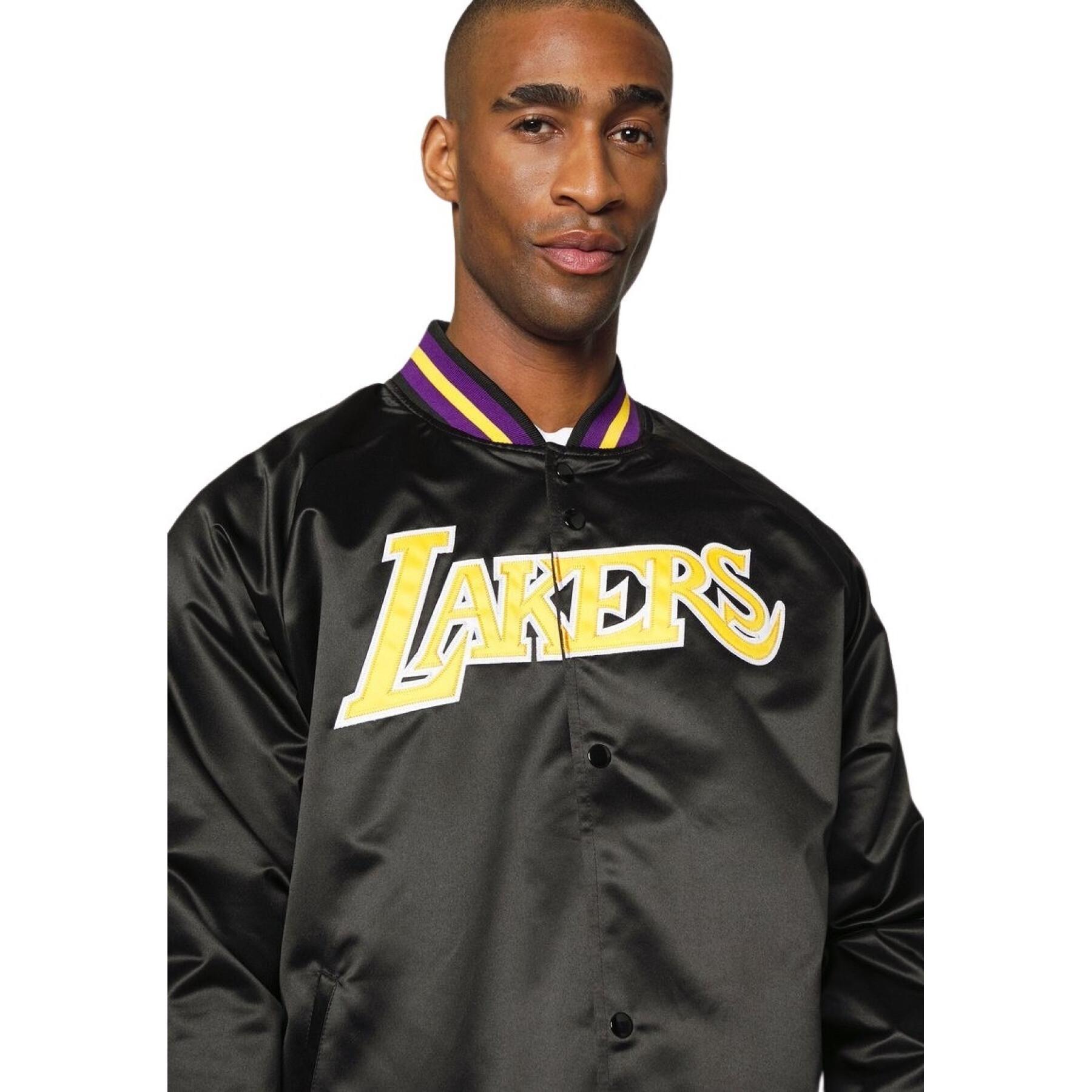 Lekka satynowa kurtka Los Angeles Lakers