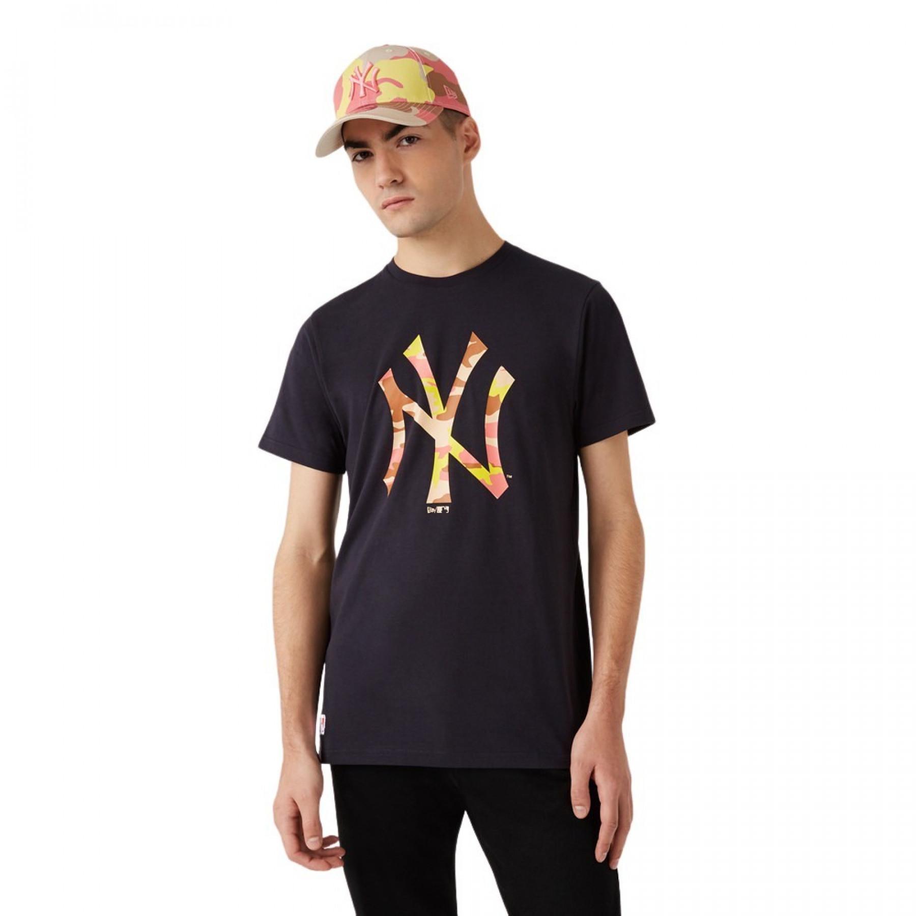 Koszulka New Era MLB New York Yankees camo logo