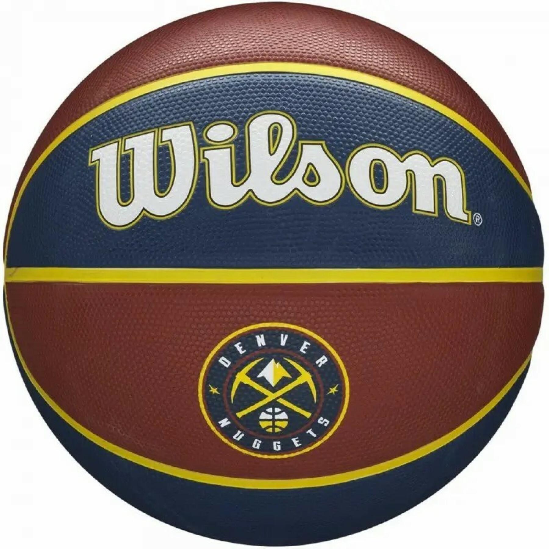 Piłka do koszykówki Wilson NBA Team Tribute Nuggets