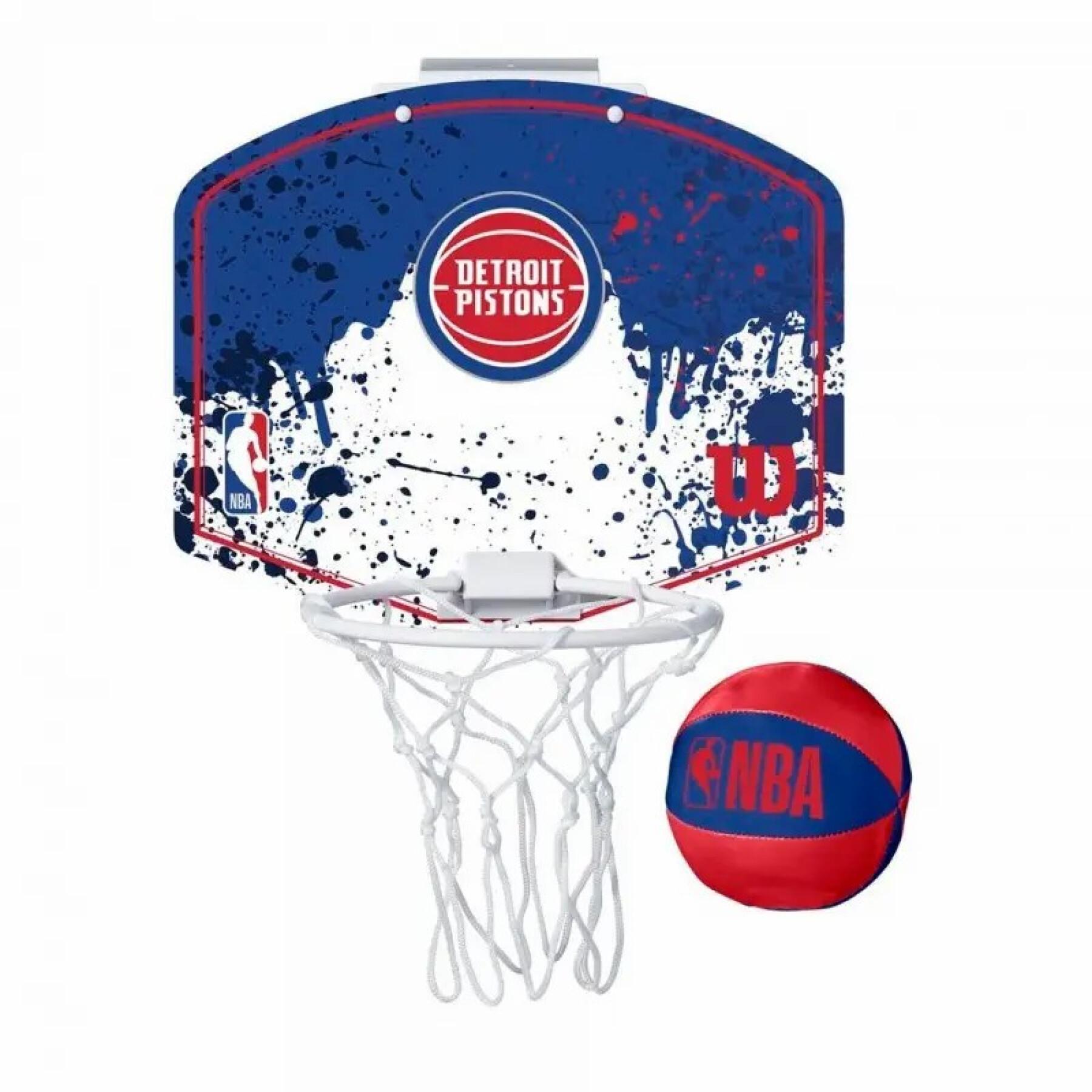 Mini obręcz do koszykówki Detroit Pistons NBA Team
