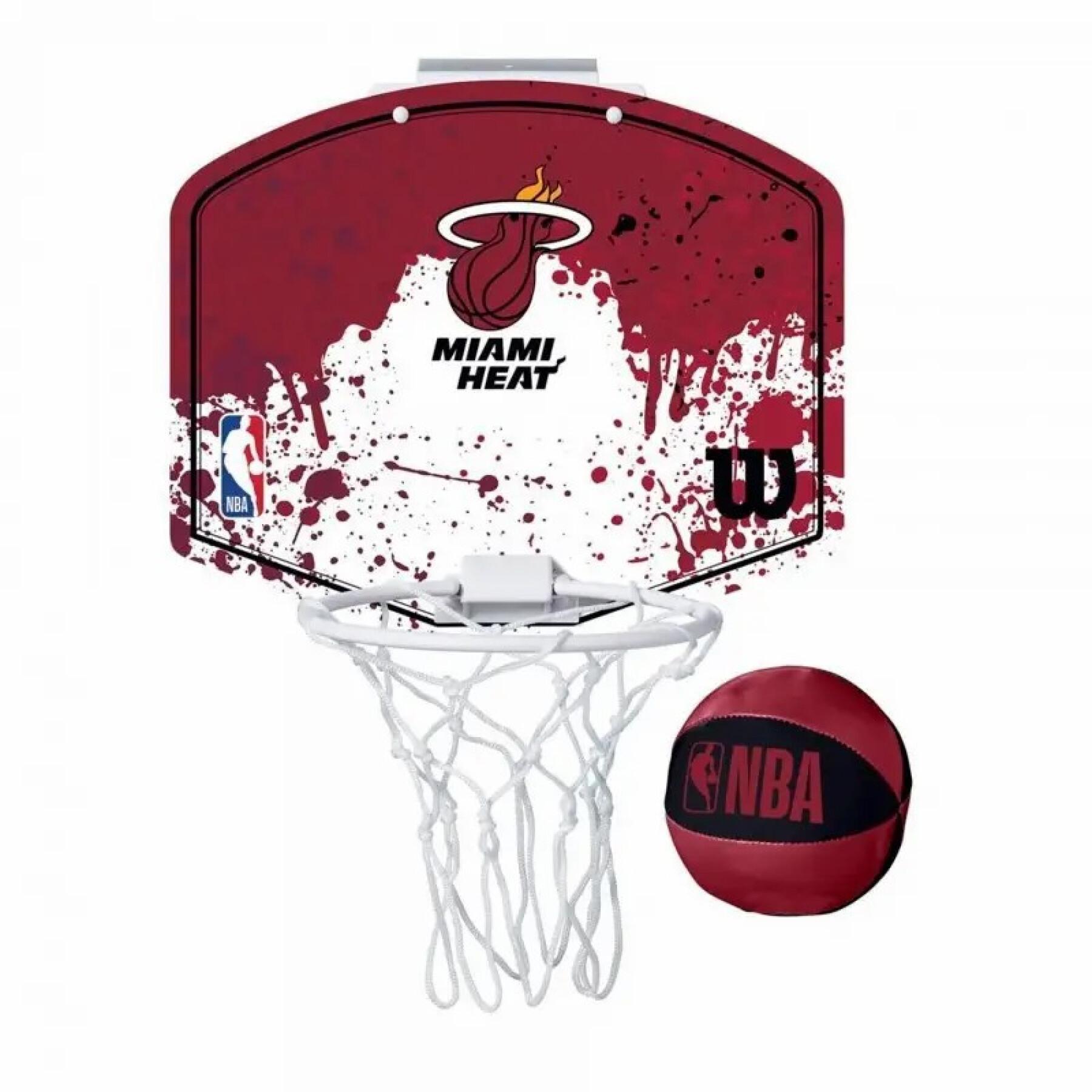 Mini obręcz do koszykówki Miami Heat NBA Team