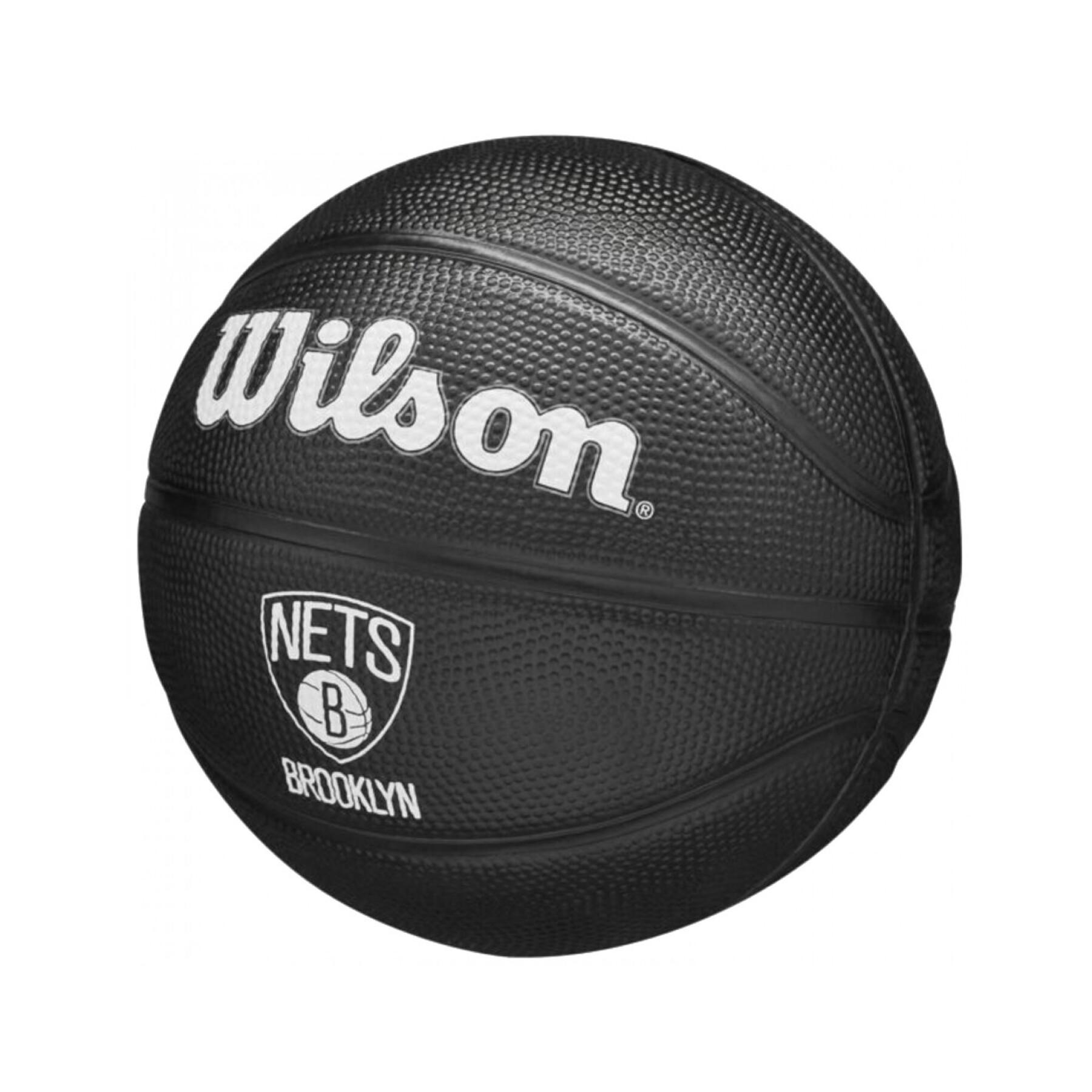 Mini piłka do koszykówki dla dzieci Brooklyn Nets NBA Team Tribute