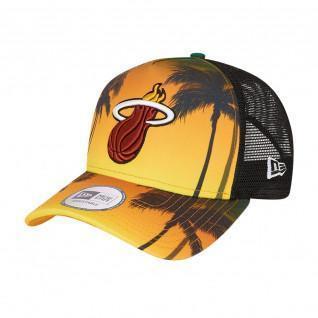 Czapka New Era NBA Miami Heat trucker summer city