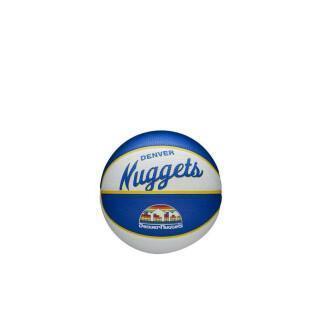 Mini NBA retro piłka Denver Nuggets