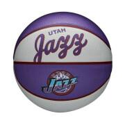 Mini nba retro piłka Utah Jazz