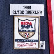Autentyczna koszulka drużyny USA nba Clyde Drexler