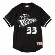 Koszulka Detroit Pistons black & white Grant Hill