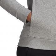 Damska bluza z kapturem adidas Essentials Logo Fleece