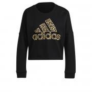Bluza damska adidas Leopard Graphic