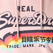 Damska bluza z kapturem Superdry Vintage Logo